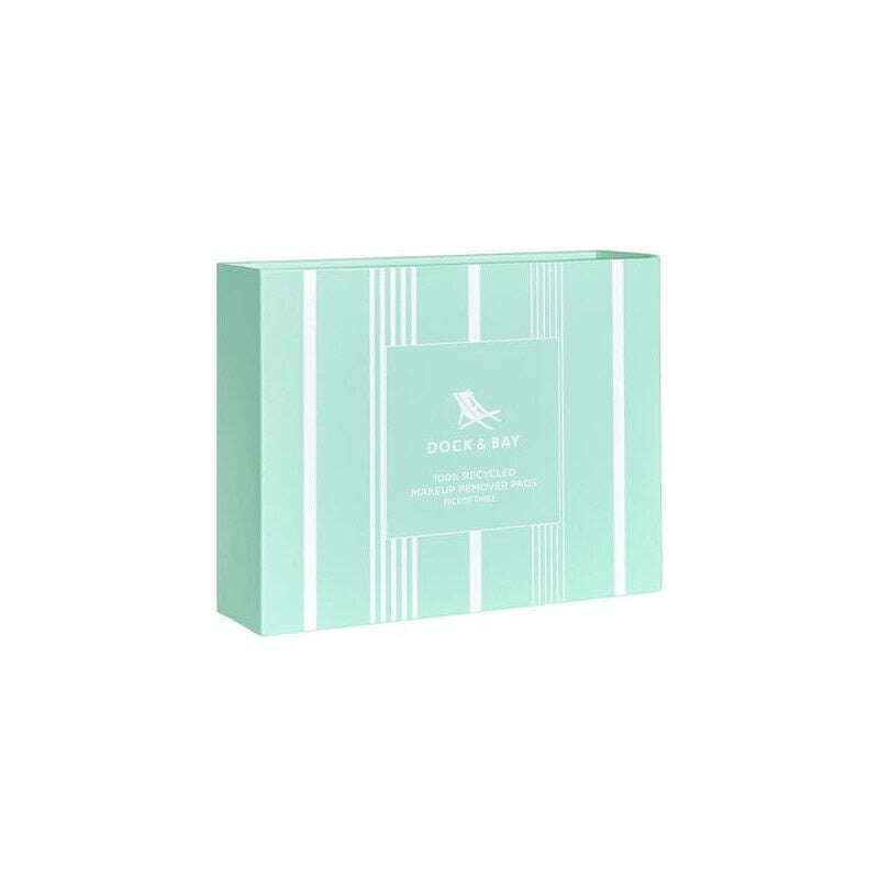 Home Reusable Makeup Wipes (Pk Of 3) - Eucalyptus Green