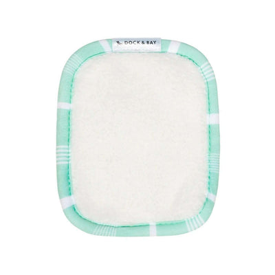 Home Reusable Makeup Wipes (Pk Of 3) - Eucalyptus Green