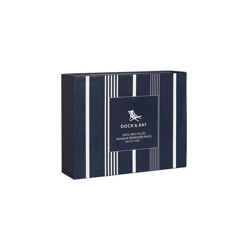 Home Reusable Makeup Wipes (Pk Of 3) - Patchouli Navy