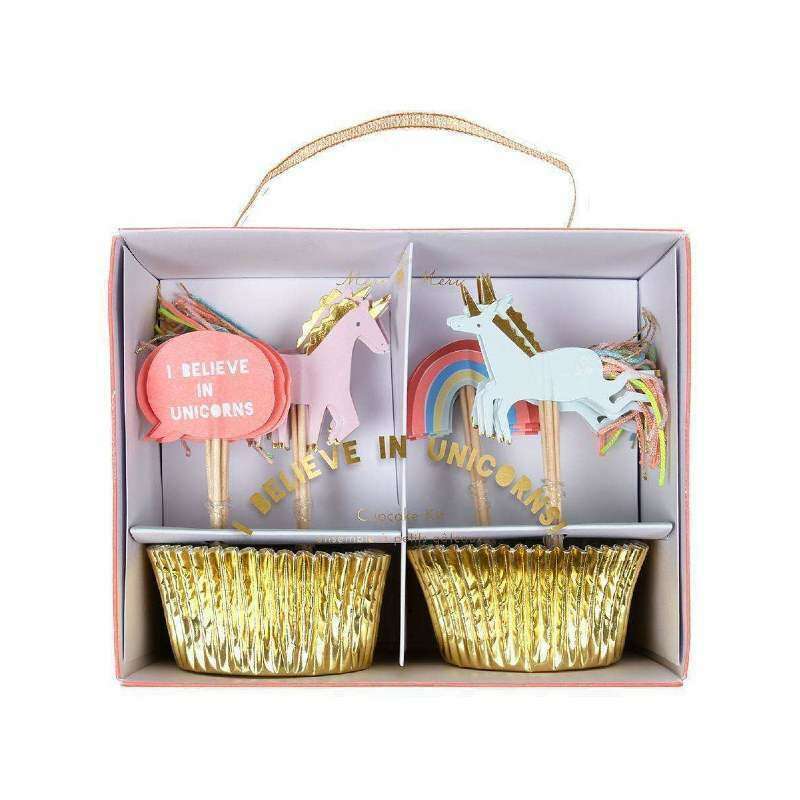 I Believe in Unicorns Cupcake Kit