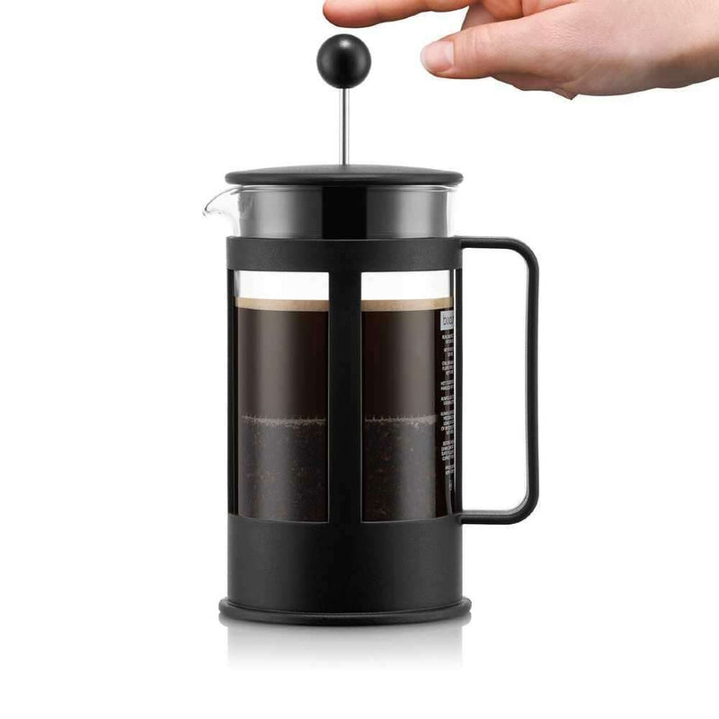 Kenya Coffee Maker Black 8 Cup 1L