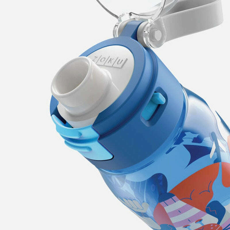 Kids Flip Gulp Bottle 465ml Blue