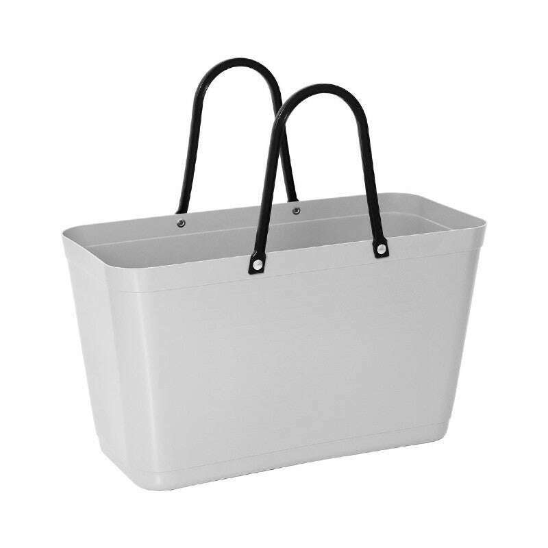 Large Bag Green Plastic Light Grey