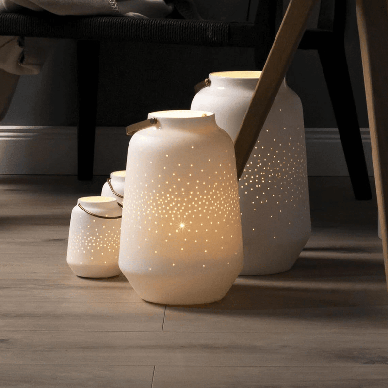 Large Porcelain Lantern