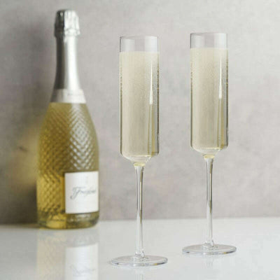 Laurel Champagne Flutes Set of 2