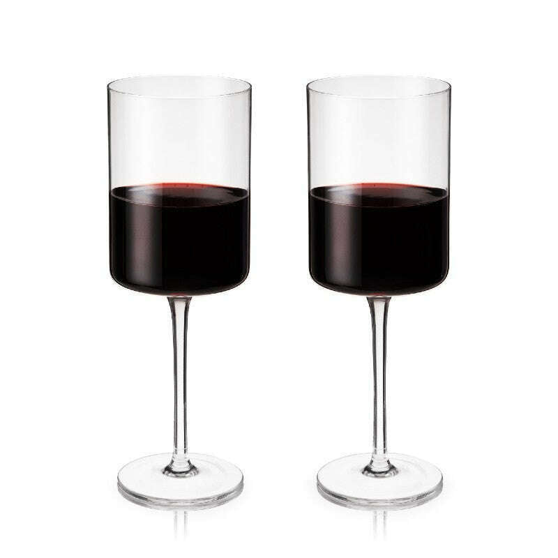 Laurel Red Wine Glasses Set of 2