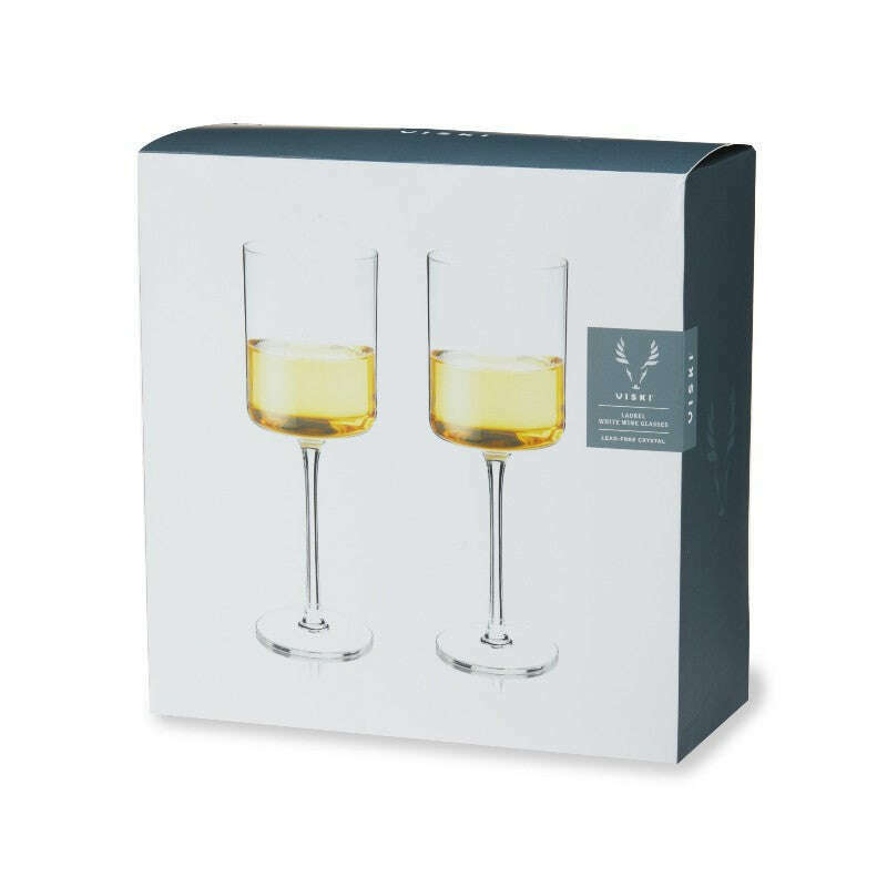 Laurel White Wine Glasses Set of 2