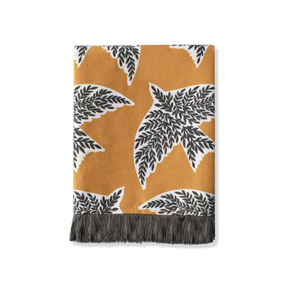 Leafy Bird Cotton Tea Towel