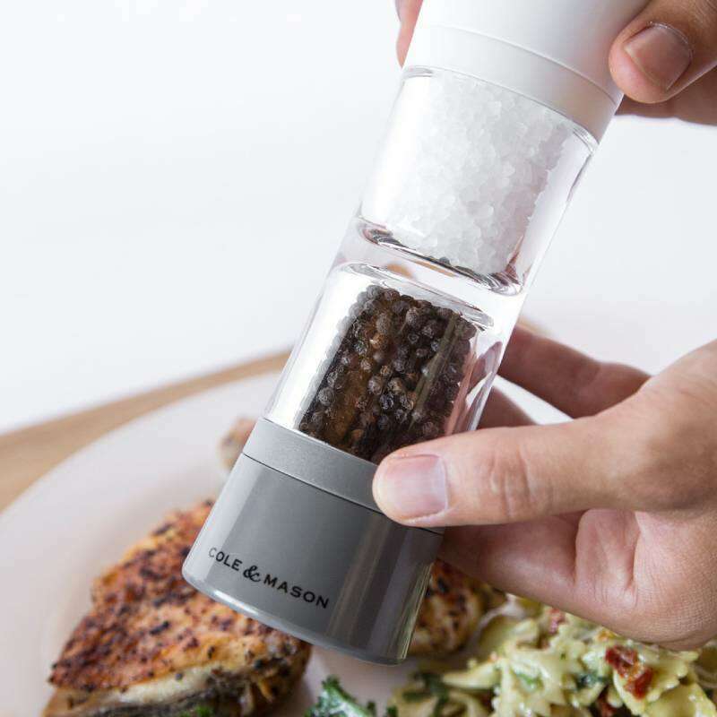 Lincoln Salt & Pepper Duo Mill 19cm