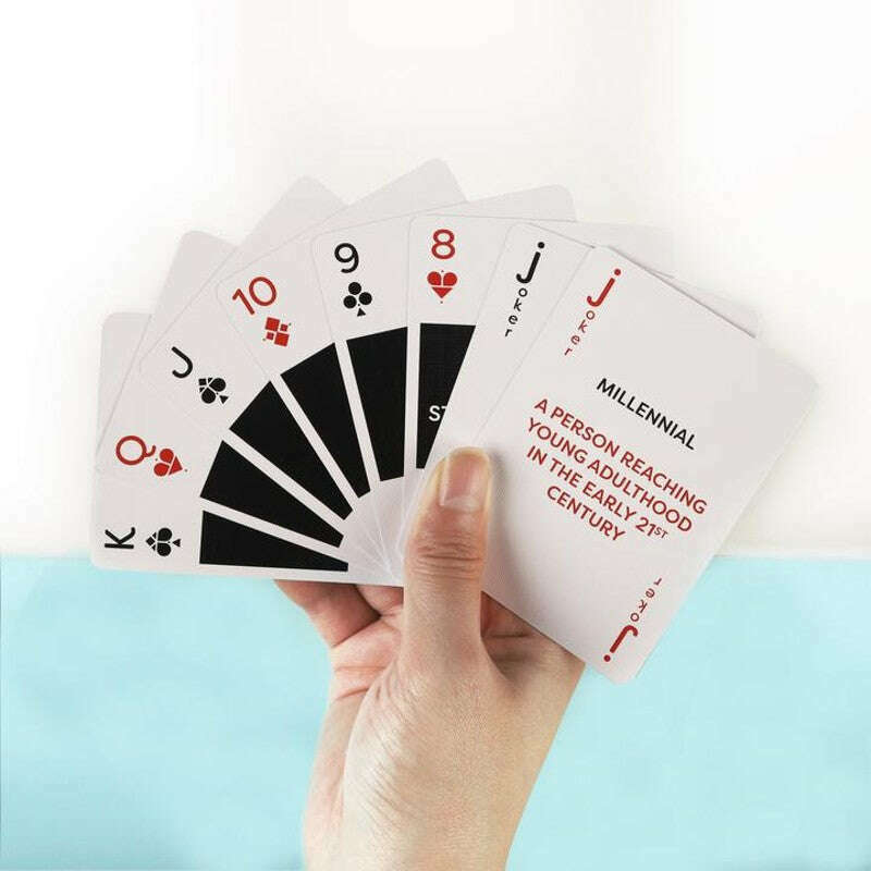 Lingo Playing Cards Millennial Slang