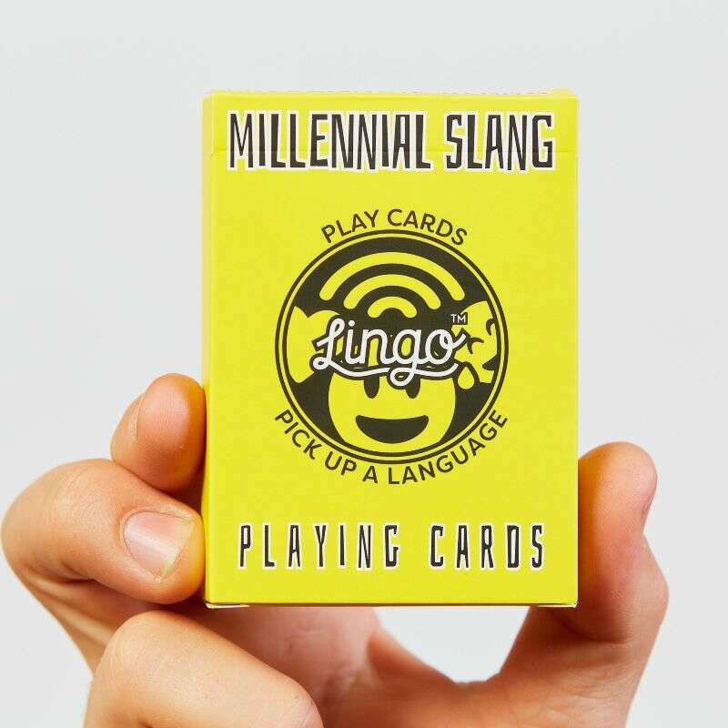 Lingo Playing Cards Millennial Slang