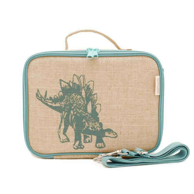 Lunch Box Green Stegosaurus