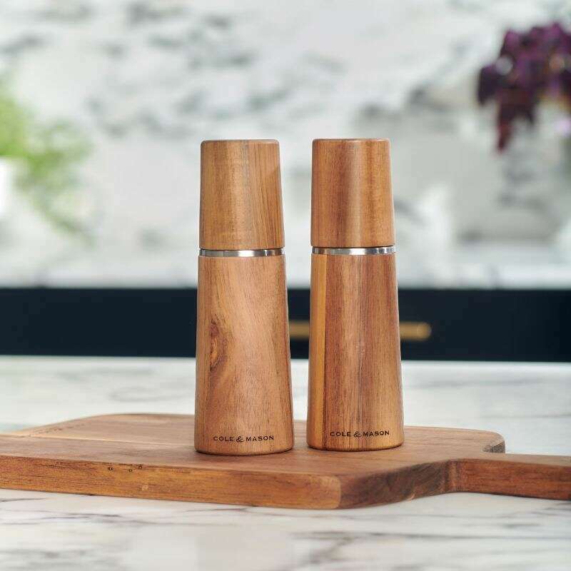 Marlow Acacia Salt & Pepper Mill Set