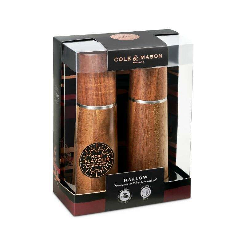 Marlow Acacia Salt & Pepper Mill Set