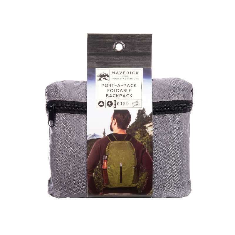 Maverick Port-A-Pack Explore Foldable Backpack