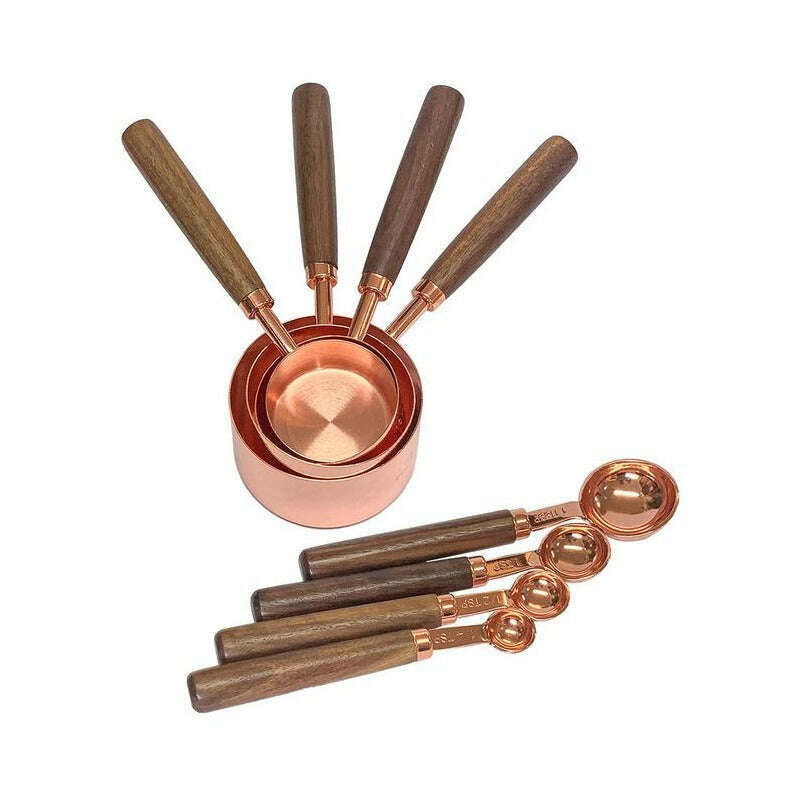 Measuring Cups & Spoons Copper