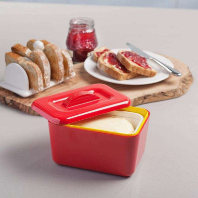 Melamine Butter Dish Bright Colours