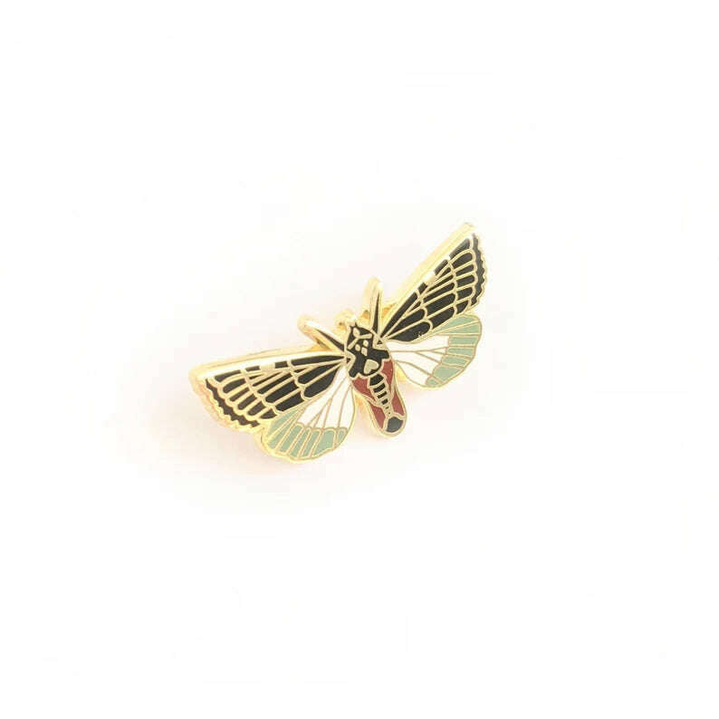 Meterana Meyricci Moth - Enamel Pin