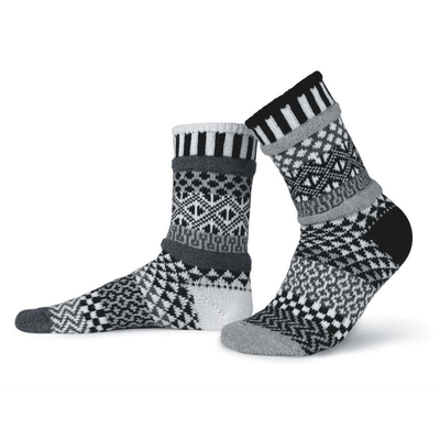 Midnight - Medium Adult Crew Socks