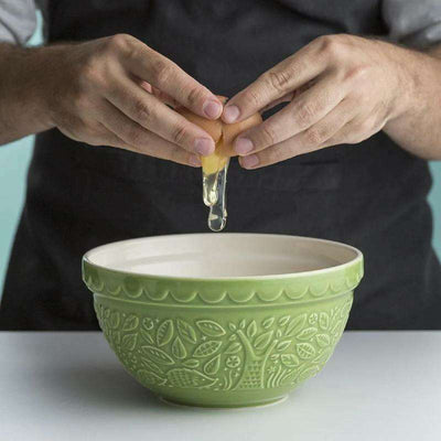 Mixing Bowl Forest Hedgehog Green 21cm