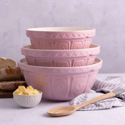 Mixing Bowl Pink 24cm