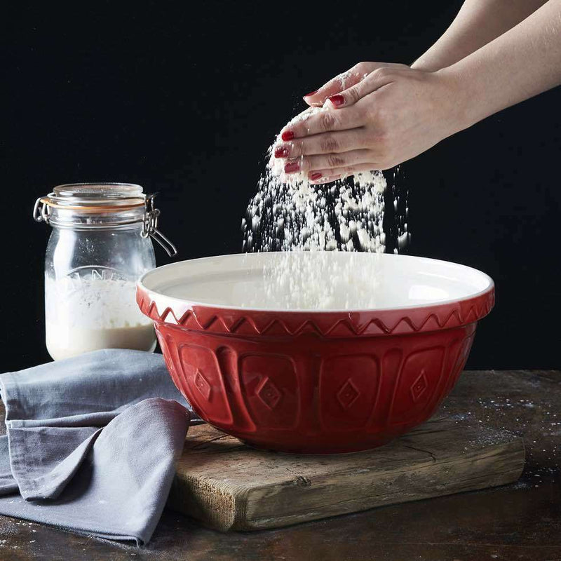 Mixing Bowl Red 29cm