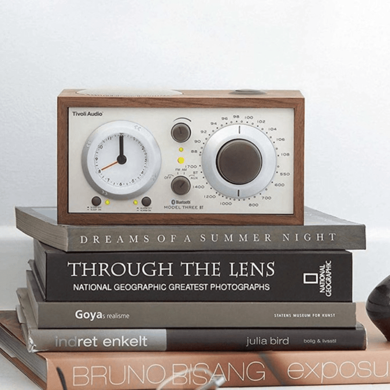 Model Three Walnut/Beige Bluetooth