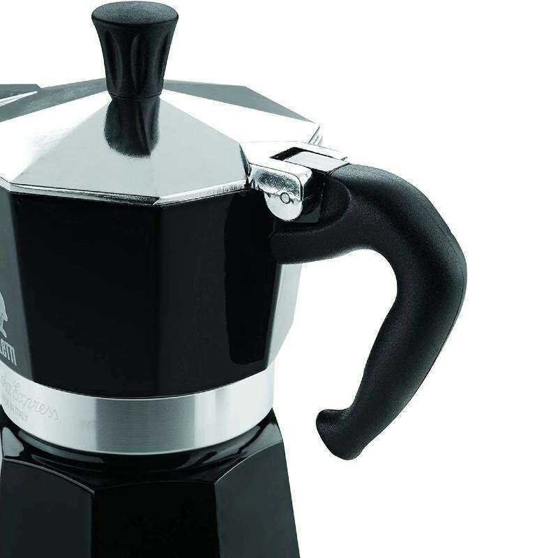 Moka Express Espresso Maker Black