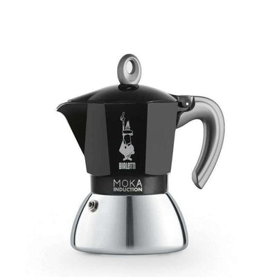 Moka Induction Bi Layer Espresso Maker Black