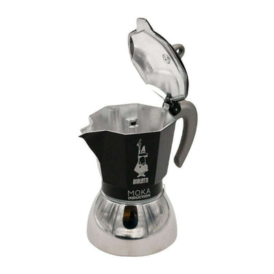 Moka Induction Bi Layer Espresso Maker Black