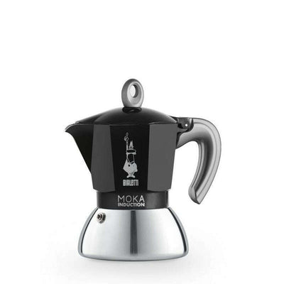 Moka Induction Bi Layer Espresso Maker Black