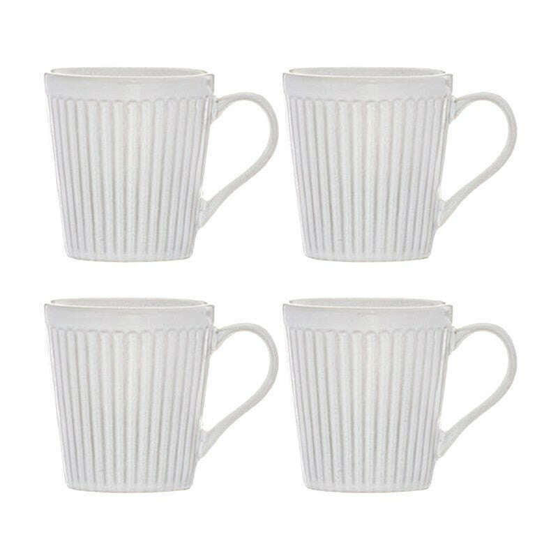 Mug Set Marguerite 4 Pack White