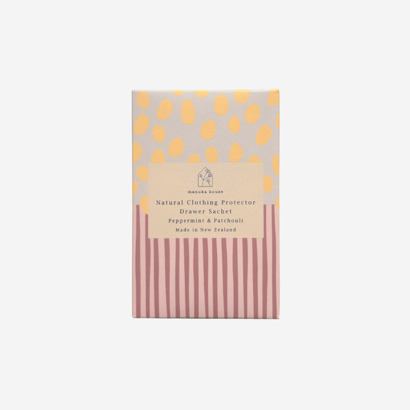 Native NZ design Drawer Sachet - Peppermint & Patchouli