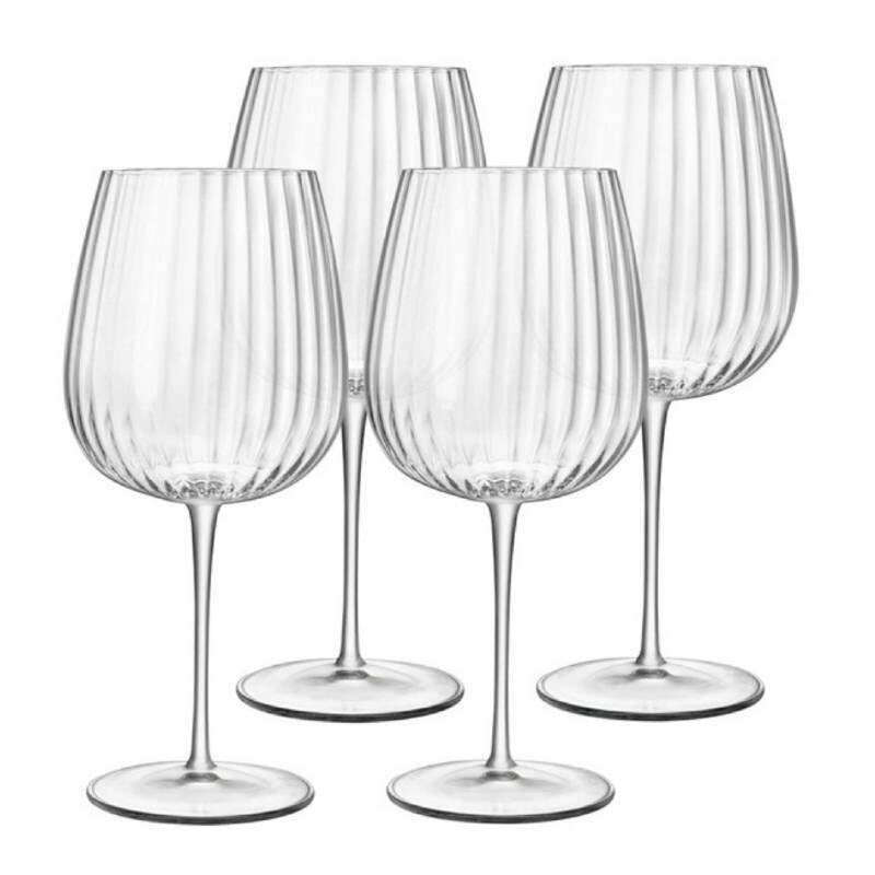 Optica Gin/Burgundy Glass Set 4 750ml
