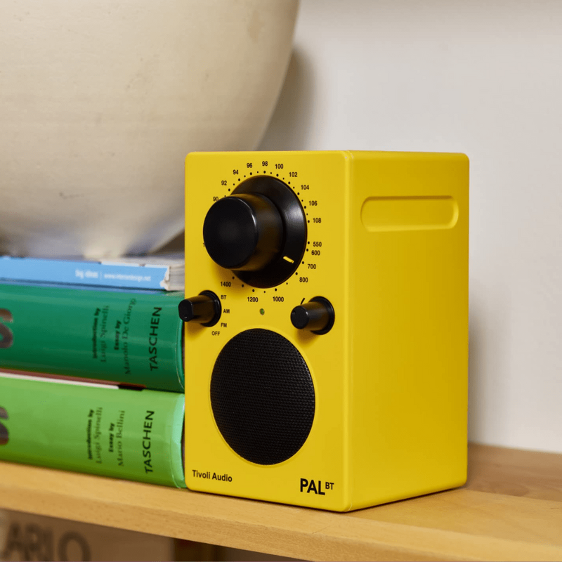 Pal BT AM/FM Bluetooth Portable Radio Yellow/Yellow