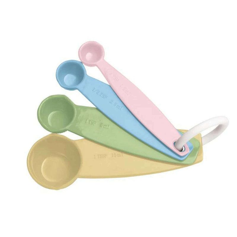 Pastel Measuring Spoons Set 4