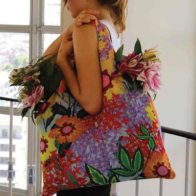 Reusable Bag Pomme Chan Thai Floral