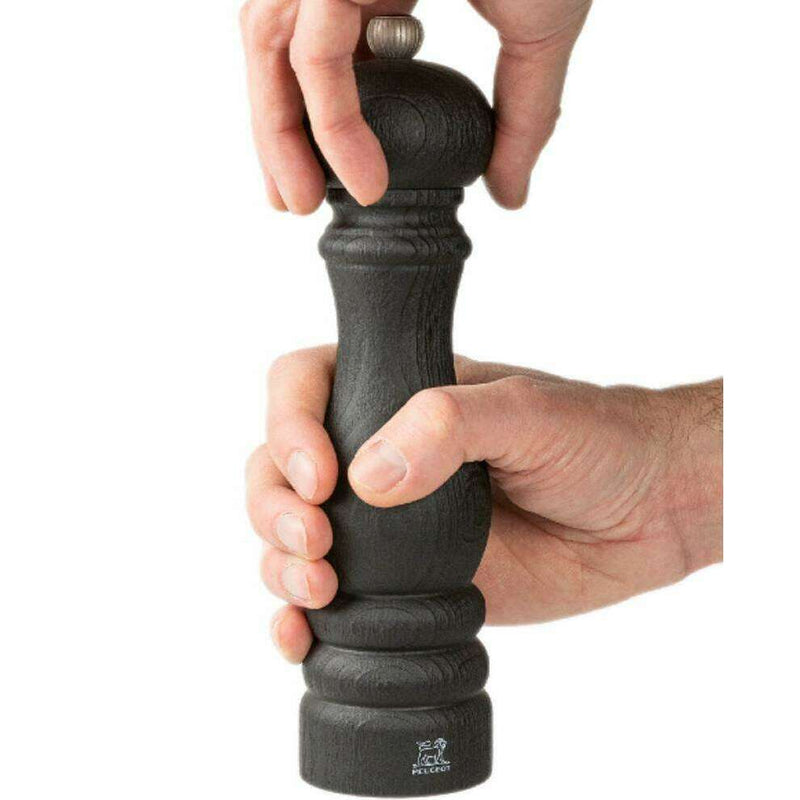 Pepper Mill Raw Paris Nature 22cm Black