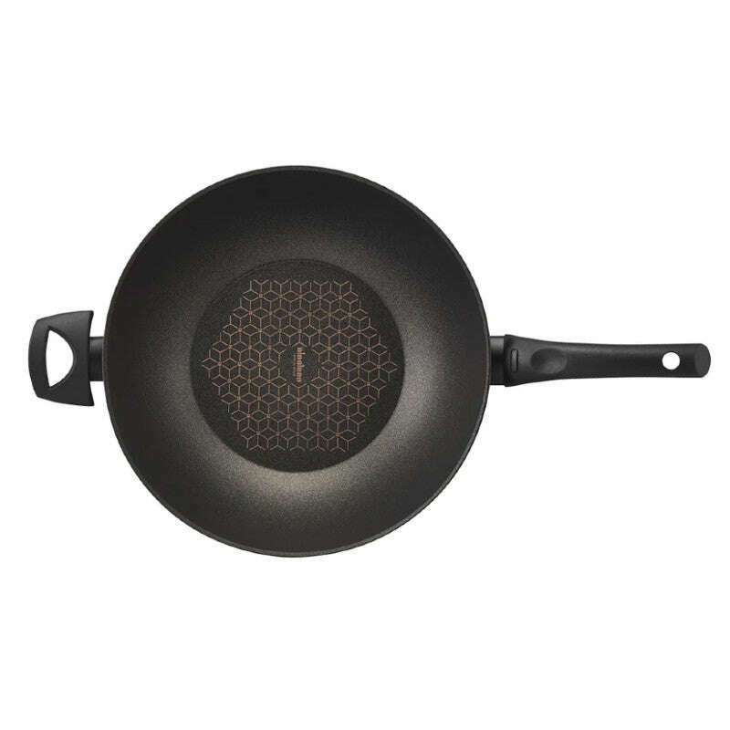 Per Salute Nonstick Induction Covered Stirfry Wok 32cm