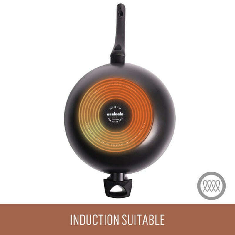 Per Salute Nonstick Induction Covered Stirfry Wok 32cm