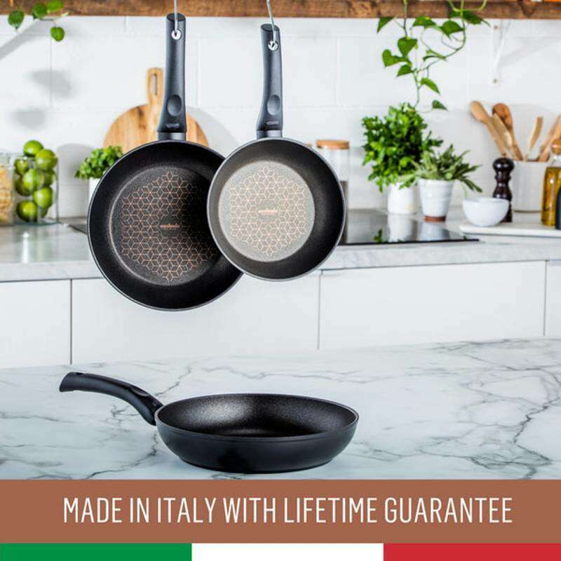 Per Salute Nonstick Induction Covered Stirfry Wok 32cm