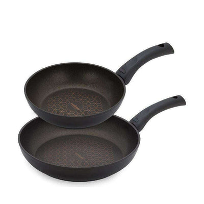 Per Salute Nonstick Induction Skillet Twin Pack 20/28cm