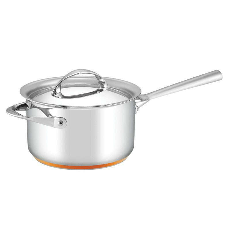 Per Vita Stainless Steel Covered Saucepan 20cm/3.4L