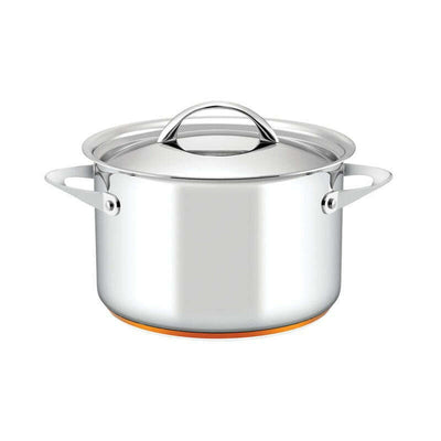 Per Vita Stainless Steel Covered Stockpot 24cm/7.1L