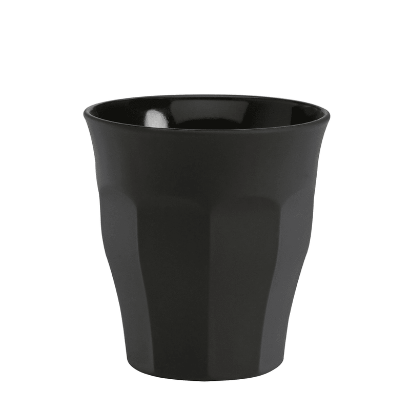 Picardie Soft Touch Black Tumbler 90ml Set of 6