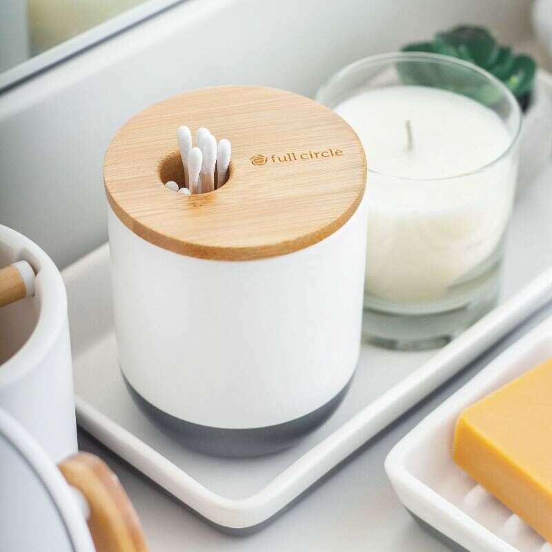 Pick Me Up Bathroom Canister