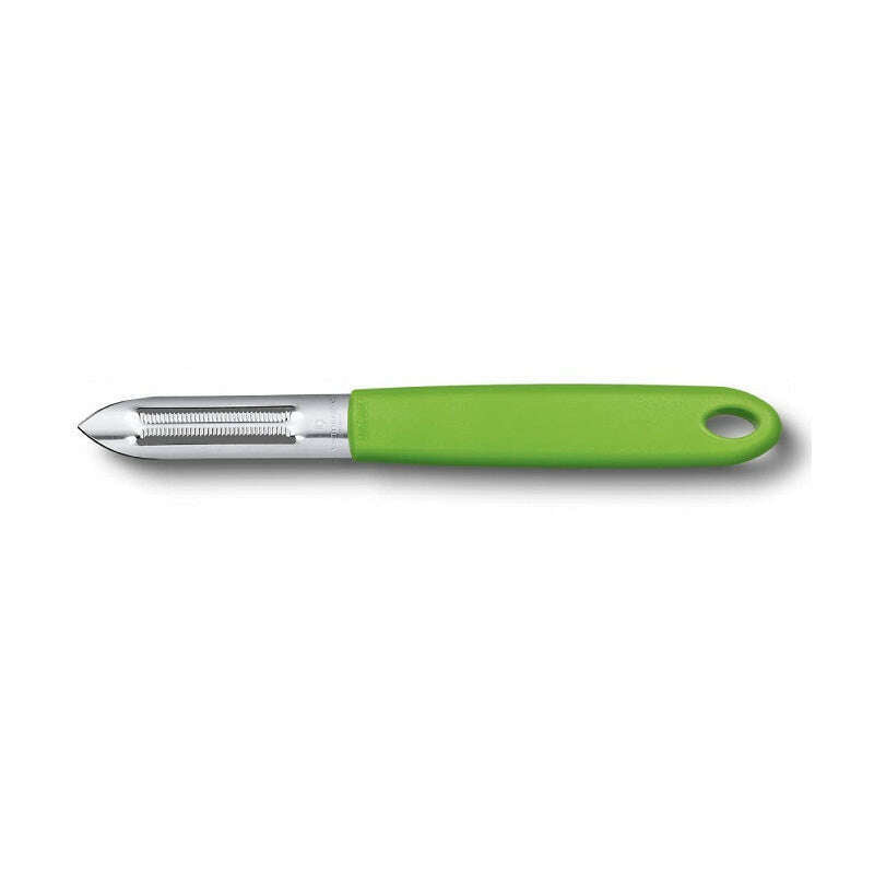 Potato Peeler Serrated Double Edge Green