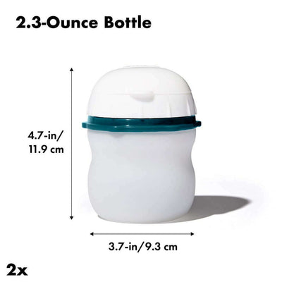 Prep & Go 2 Piece Silicone Squeeze Bottle