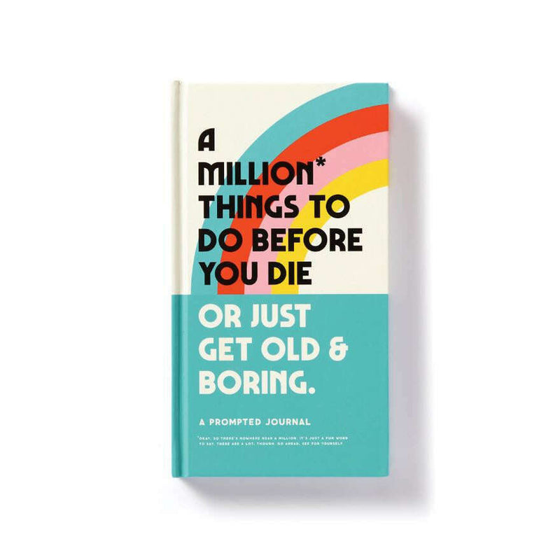 Prompted Journal Million Things To Do Before You Die