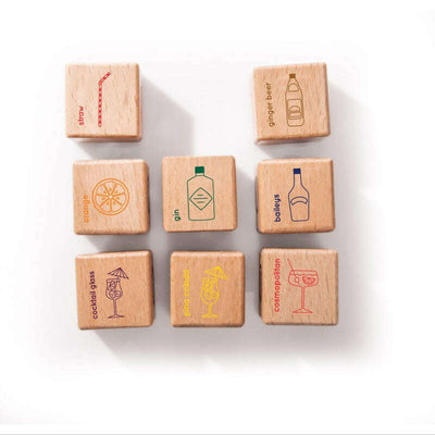 Quirky Kitchen Cocktail Dice Set